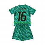 Camisolas de futebol França Mike Maignan 16 Guarda Redes Criança Equipamento 3ª World Cup 2026 Manga Curta